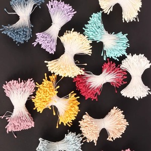 Estambres de Flores Artificiales, Pistilos de Flores Coloridas para Manualidades con Fondant, Suministros para Decoración de Pasteles y Flores, Adorno para Pastel - Product Image 3