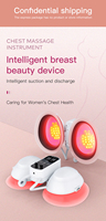 Machine de massage des seins sexy à aspiration vibrante pour amplification et massage des seins volumineux
