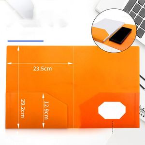Wholesale Customized Durable PP Material A4 Letter Size Double Pockets <b>Folder</b> Multi-Color Option <b>Plastic</b> File <b>Folders</b> - Product Image 3