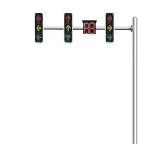 HL traffic light pole with safety sign Hot Selling 5-15M Single With Best Services