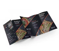 Service d'impression personnalisé en usine en Chine pour cartes de visite, dépliants pliés, brochures, catalogues, instructions, menus, impressions