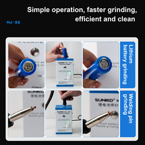 Máquina de rectificado de agujas para soldadura con batería de litio MJ-33, compatible con baterías 18650, universal aplicable de 3-8 mm - Product Image 4