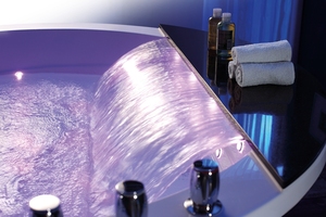 Moderno Hotel bianco utilizzare 1550mm 1700mm doppia persona Drop-In idromassaggio rotondo <span class=keywords><strong>Spa</strong></span> Mini vasca immersione vasca da bagno da massaggio - Product Image 5