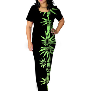 Samoan Puletasi chemise à manches courtes et robes pour femmes 2 pièces polynésien Tribal Samoan Puletasi <span class=keywords><strong>8XL</strong></span> grande <span class=keywords><strong>taille</strong></span> robes pour femmes - Product Image 1