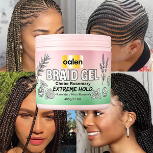 Luxfume Gel para Trenzas Grande de 17.1oz, Marca Privada, Fijación Extrema, Gel Fuerte para Trenzas y Locs, con Agua de Arroz Nutritiva para el Cabello - Product Image 5