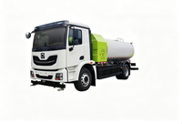 Camion de nettoyage routier à énergie nouvelle 8,3 m³ XGH5181GQXXBEV, véhicule à jet d'eau haute pression avec canon à eau de 38 m pour le lavage des routes