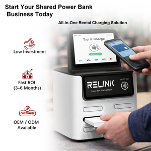 <span class=keywords><strong>Banco</strong></span> de Energía Compartido Estándar de 5000mAh para Estaciones de <span class=keywords><strong>Alquiler</strong></span> de 6/12/24/48 Ranuras con Cables Micro USB Tipo-C Integrados - Product Image 5