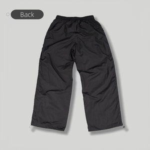 2025 à la mode fabricants personnalisés pantalons en Nylon Joggers coupe-vent rayures latérales pantalons de haute qualité pour hommes - Product Image 3