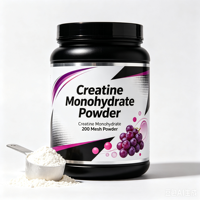 Créatine monohydrate en poudre de haute qualité pour adultes, compléments sportifs, emballage OEM, poudre de créatine pour renforcer les muscles