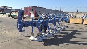 Arado de Surco de Alta Productividad de 4 Filas con Motor Diésel, Diseño Hidráulico Reversible y Accesorio de Disco Giratorio para Tractor - Product Image 2