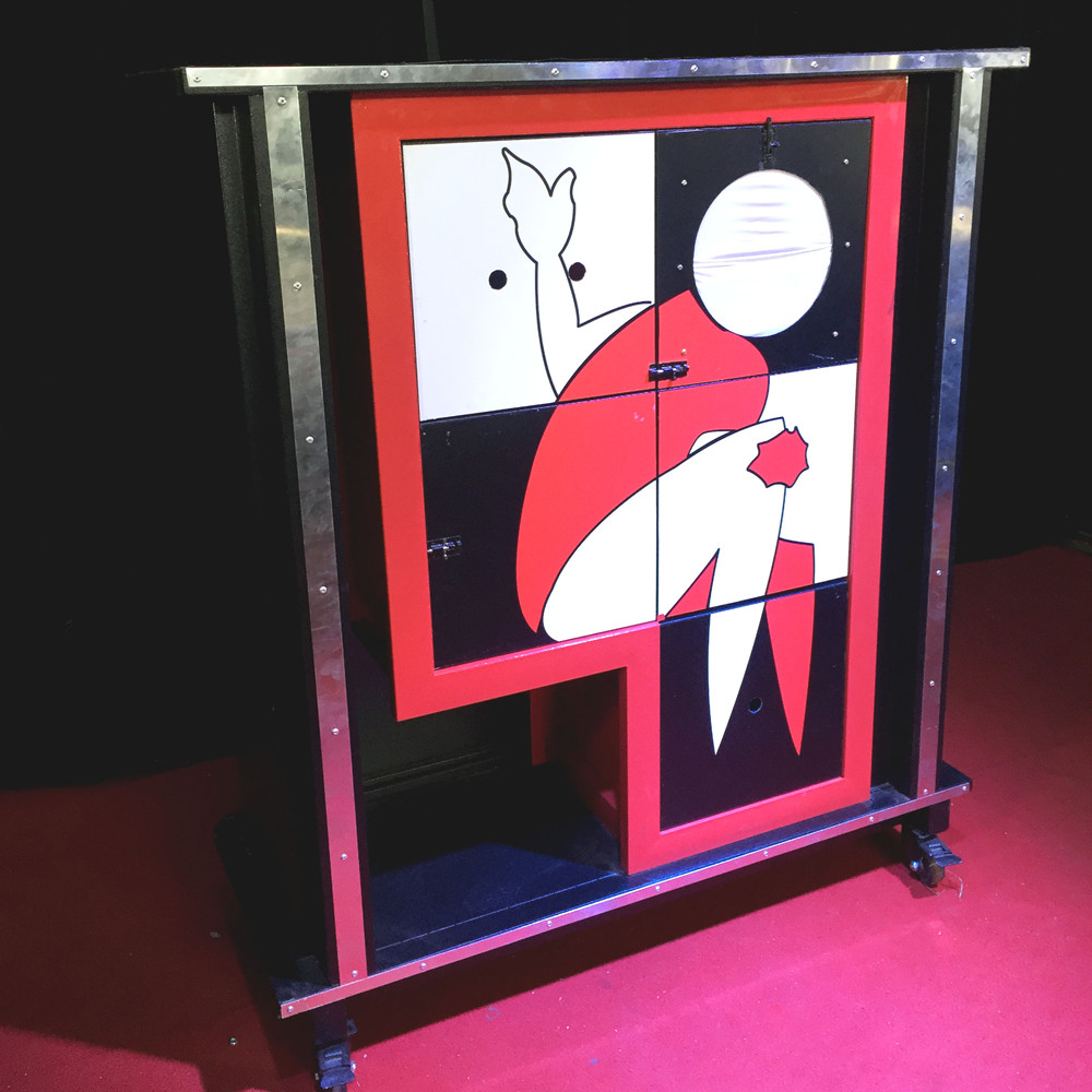 Профессиональная сценическая Иллюзия оборудование красота головоломка легкие Волшебные трюки для продажи