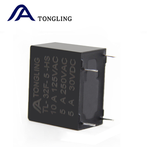 TL-32F सबमिनीचर 32f पावर रिले डीसी कॉइल 5a/5v-24 वी ओवर 2 एम्प्स 4-पिन - Product Image 4