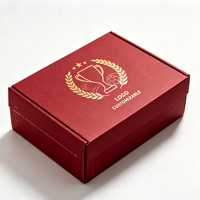 Boîte Cadeau en Papier Écologique Recyclable Personnalisée avec Logo Imprimé pour Mariage et Fête – Vente Chaude en Gros