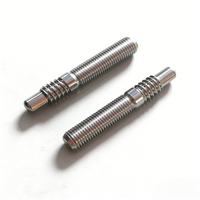 Tornillos de interfaz para palo de billar, accesorios de unión roscados de acero inoxidable, procesados en torno CNC