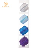Étui à lunettes semi-rigide, boîte à lunettes en EVA imperméable avec fermeture éclair, étui de rangement antichoc pour lunettes de voyage