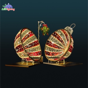 Éclairage LED de Noël extérieur unique, motif lumineux géant en forme de boule 3D <span class=keywords><strong>pour</strong></span> la décoration de la <span class=keywords><strong>maison</strong></span> <span class=keywords><strong>pour</strong></span> Halloween - Product Image 5