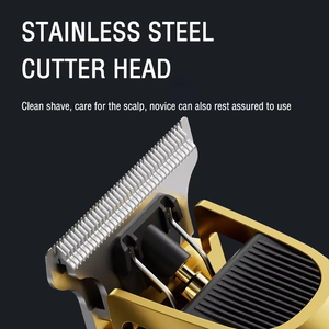 เครื่องโกนหนวด T9 Trimmer สำหรับผู้ชาย แบบไร้สาย ใบมีด T-Blade ตัดได้ถึงศูนย์  เครื่องตัดผมไฟฟ้าสำหรับช่างตัดผม ชาร์จไฟได้ ใช้ในบ้าน โรงแรม - Product Image 2
