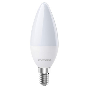 Bombilla LED Ehomelled E14 6W 3000K, luz blanca cálida C37 para candelabro doméstico, ahorro de energía - Product Image 2