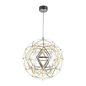 Ristorante creativo nordico moderno ciondolo con cielo stellato scintilla palla rotonda fuochi d'artificio pianeta arte <span class=keywords><strong>lampadario</strong></span> sferico - Product Image 6