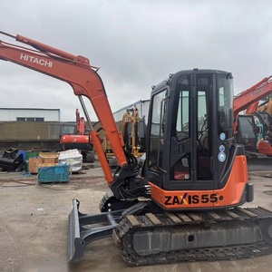 Vente chaude Mini-excavatrice Hitachi Zx55 Zx50u d'occasion Petite pelle 5 6 tonnes Excavatrice ZX55 ZX50 ZX60 Machine pour la construction - Product Image 2