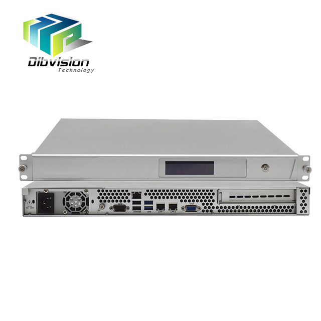 Low Bitrate Carrier-Grade IPTV OTT Headend 25 Ch IPTV Transcoder H.264 to H.265 Converter RTMP/HLS/SRT/UDP for Live Distribution