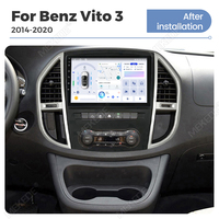 Lecteur DVD de voiture multimédia MEKEDE Android 15 8 cœurs IPS pour Mercedes Benz Vito 3 W447 2014-2020 BT WIFI Radio Stéréo GPS