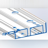 Ligne de production de fraisage CNC Tianchen Alum pour la fabrication de fenêtres et de portes, machine pour façades de fenêtres et de portes