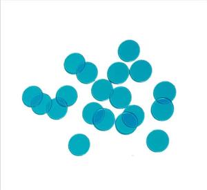 Jetons de jeu de bingo circulaires transparents en acrylique, colorés, en plastique, pour l'enseignement, prix d'usine, souples, pour enfants de 4 à 6 ans - Product Image 3