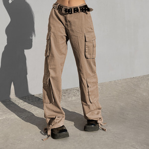 <span class=keywords><strong>Pantaloni</strong></span> da lavoro a buon mercato <span class=keywords><strong>pantaloni</strong></span> dritti con <span class=keywords><strong>vita</strong></span> <span class=keywords><strong>alta</strong></span> e gambe larghe da <span class=keywords><strong>donna</strong></span> all'ingrosso <span class=keywords><strong>pantaloni</strong></span> a velo - Product Image 3
