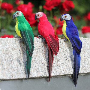 Guacamay de Plumas de Diamante de Imitación, Tamaño Real, Apto para Decoración de Jardines, Árboles, Interiores y Exteriores - Product Image 4