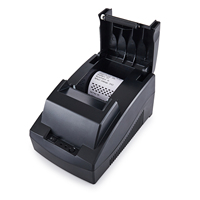 Impresora Térmica Directa de recibos POS negra de 58mm con papel térmico RS232/USB + Bt/USB de Stock
