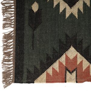 Tapis de jute en laine Kilim tissé à la main de qualité supérieure tapis décoratif géométrique moderne élégant pour bureau à domicile salon chambre sol - Product Image 4