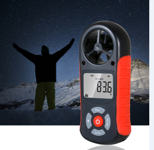 Yüksek hassasiyetli dijital rüzgar hızı ölçer TL-303 sıcaklık nem barometre altimetre-kapsamlı hız ölçüm cihazı - Product Image 5