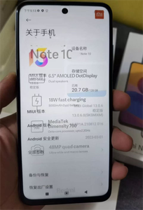 โน้ต 10 5G LTE 128GB หน้าจอ AMOLED 6.4 นิ้ว 120Hz รองรับหลายภาษา สมาร์ทโฟนแบบสองซิม ขายส่งโทรศัพท์มือถือ - Product Image 2
