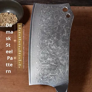 Ensemble de couteaux de cuisine japonais, couteau à pain, couteau à désosser, couteau de boucher, couteau de chef, couteau à découper, acier inoxydable VG10, design moderne, passe au lave-vaisselle - Product Image 3