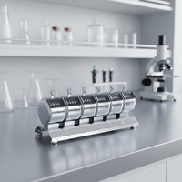 Compteur mécanique conjoint à 4 chiffres en acier inoxydable à 6 unités modèle Sk-c6, compteur manuel à 4 chiffres pour le comptage