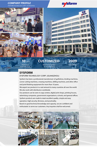 Sysform, оптовая продажа, 480EP, сверхмощный Электрический Гильотинный автоматический зажим для бумаги, программируемый с дисплеем, Гильотинный Резак - Product Image 3