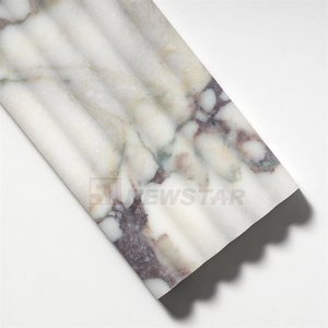 Newstar – revêtement en pierre pour mur intérieur, carreaux de marbre cannelés, carrera, blanc, flûte, marbre, mur de salle de bains, Tlies, 3D, vente en gros - Product Image 5