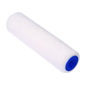 Rouleau de peinture en polyester blanc de qualité industrielle E-tool 9 pouces, épaisseur de poils de 15 mm, liaison thermique, support OEM, pour peinture et décoration - Product Image 3