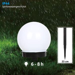 LED giardino solare prato illuminazione impermeabile all'aperto caldo bianco lampadina con pannello solare luci da giardino di piccole dimensioni - Product Image 3