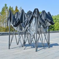 Fabricant professionnel Tendas Sanfonada 3x3 Tente instantanée à cadre en acier Toldo facile à monter pour l'extérieur 3x3