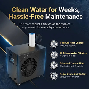 Easy to Replace Filter Popular Sport <b>Ice</b> Bath Chiller Plunge <b>Machine</b> Cold SHT RAPID Cooling Time Ensures Quick Temperature Adjus - Product Image 2