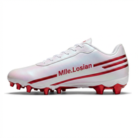Chaussures de football américain à semelles personnalisées, Chaussures de football américain de l'usine de Quanzhou, Commande en gros de chaussures de football américain