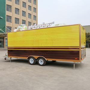 รถขายอาหารเคลื่อนที่ Chammp 2026 สแตนเลสสตีล สำหรับขายพิซซ่า บาร์บีคิว อาหารจานด่วน ร้านกาแฟ พร้อมครัวครบชุด - Product Image 5