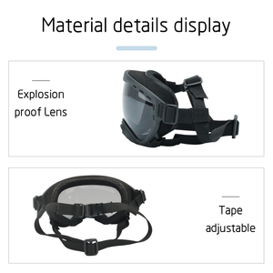 Anlorr 3023Pet gözlük Pet malzemeleri koruma temizle su geçirmez köpek gözlük güneş gözlüğü Pet gözlük - Product Image 6