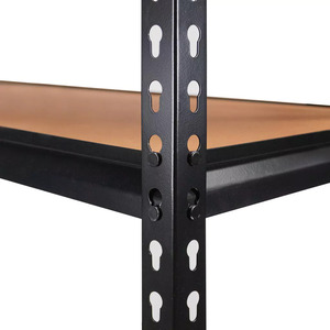 Étagères métalliques réglables en fer robuste avec rivets - Product Image 5