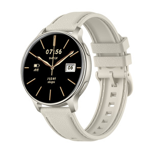 สมาร์ทวอทช์ HT43 รุ่นใหม่สำหรับผู้หญิง <span class=keywords><strong>พ</strong></span>ร้อม GPS หน้าจอ AMOLED สายซิลิโคน ฟังก์ชั่นติดตามสุขภา<span class=keywords><strong>พ</strong></span> ติดตามการนอนหลับ ระบุตำแหน่ง ติดตามการออกกำลังกาย รองรับการโทร และมีเข็มทิศ - Product Image 5
