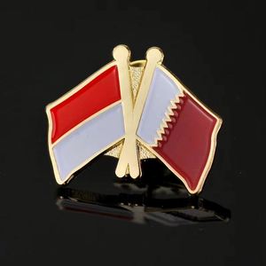 Broche nationale en laiton électroplaqué, motif drapeau, pour médaille commémorative pour hommes seniors - Product Image 5