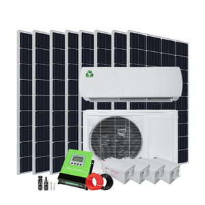 中国制造商12000 BTU 100% 太阳能空调太阳能分体式空调24小时/天 - Product Image 1