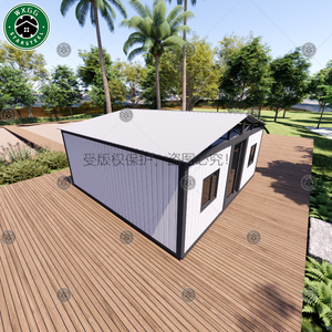 Maison conteneur extensible personnalisée 20ft 40ft, mini-villa de luxe 2-3 chambres, maison préfabriquée en acier pour habitation ou commerce - Product Image 5